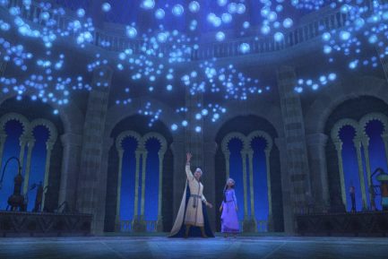 BEST WISHES – Walt Disney Animation Studios’ “Wish” is set in Rosas, a magical kingdom where wishes really do come true. The film introduces Asha, a sharp-witted idealist who’s invited to see first-hand where King Magnifico keeps the wishes of those who’ve entrusted him with their deepest desires. Featuring the voices of Academy Award® winner Ariana DeBose as Asha and Chris Pine as Magnifico, the all-new musical-comedy is helmed by Oscar®-winning director Chris Buck (“Frozen,” “Frozen 2”) and Fawn Veerasunthorn (“Raya and the Last Dragon”), produced by Peter Del Vecho (“Frozen,” “Frozen 2”) and co-produced by Juan Pablo Reyes (“Encanto”). “Wish” opens only in theaters on Nov. 22, 2023. © 2023 Disney. All Rights Reserved.