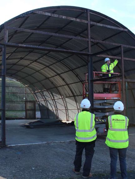 Restoration begins at Newhaven Fort - Romney Hut.sm